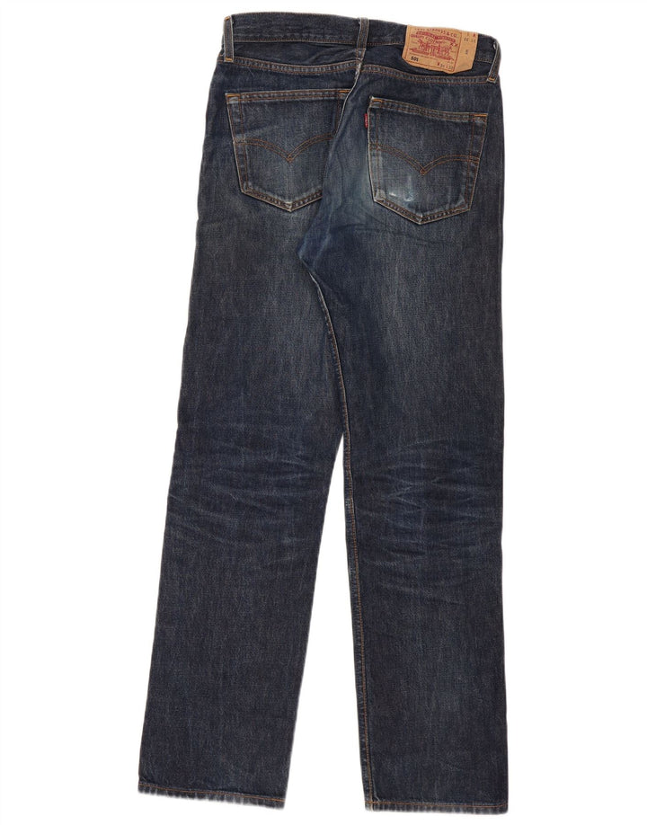 Levi's Jean Droit 501 Femme W31 L32 Bleu Marine