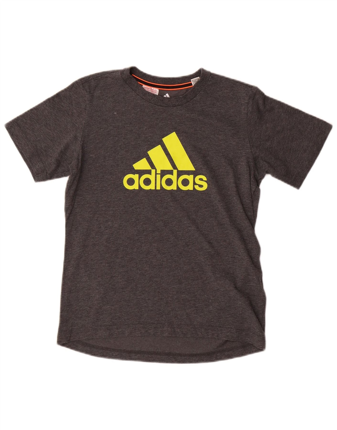 Adidas T-Shirt Graphique Garçon 11-12 ans Gris Coton
