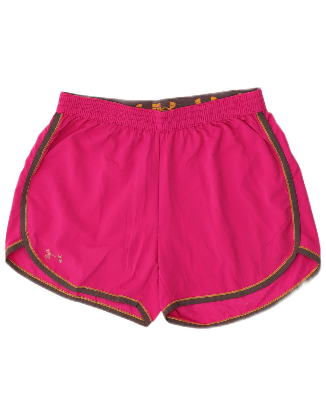 Under Armour Short de sport pour femme UK 16 Large Rose Polyester