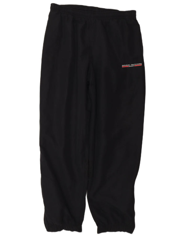 SERGIO TACCHINI Pantalon de Survêtement Homme Large W34 L31 Noir Polyester