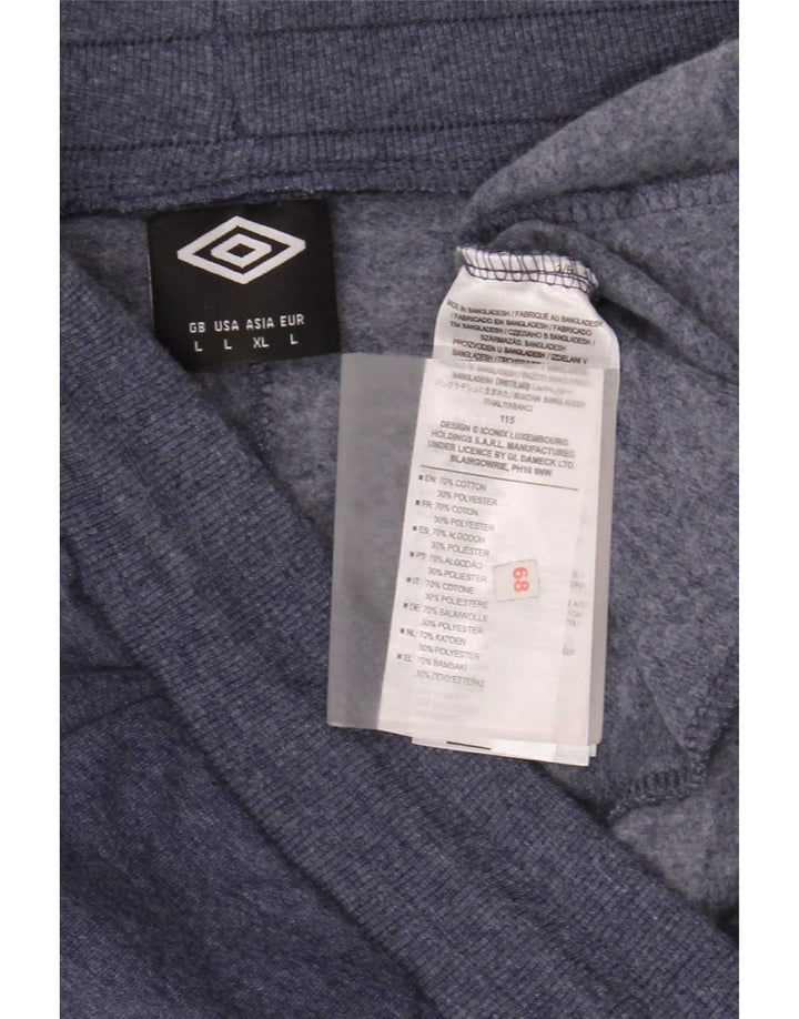 Umbro Pantalon de Survêtement Joggers Large Homme Bleu Coton