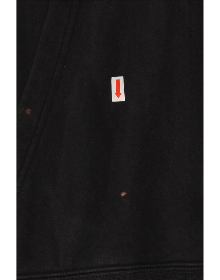 NIKE Pull à capuche pour homme Grand coton noir