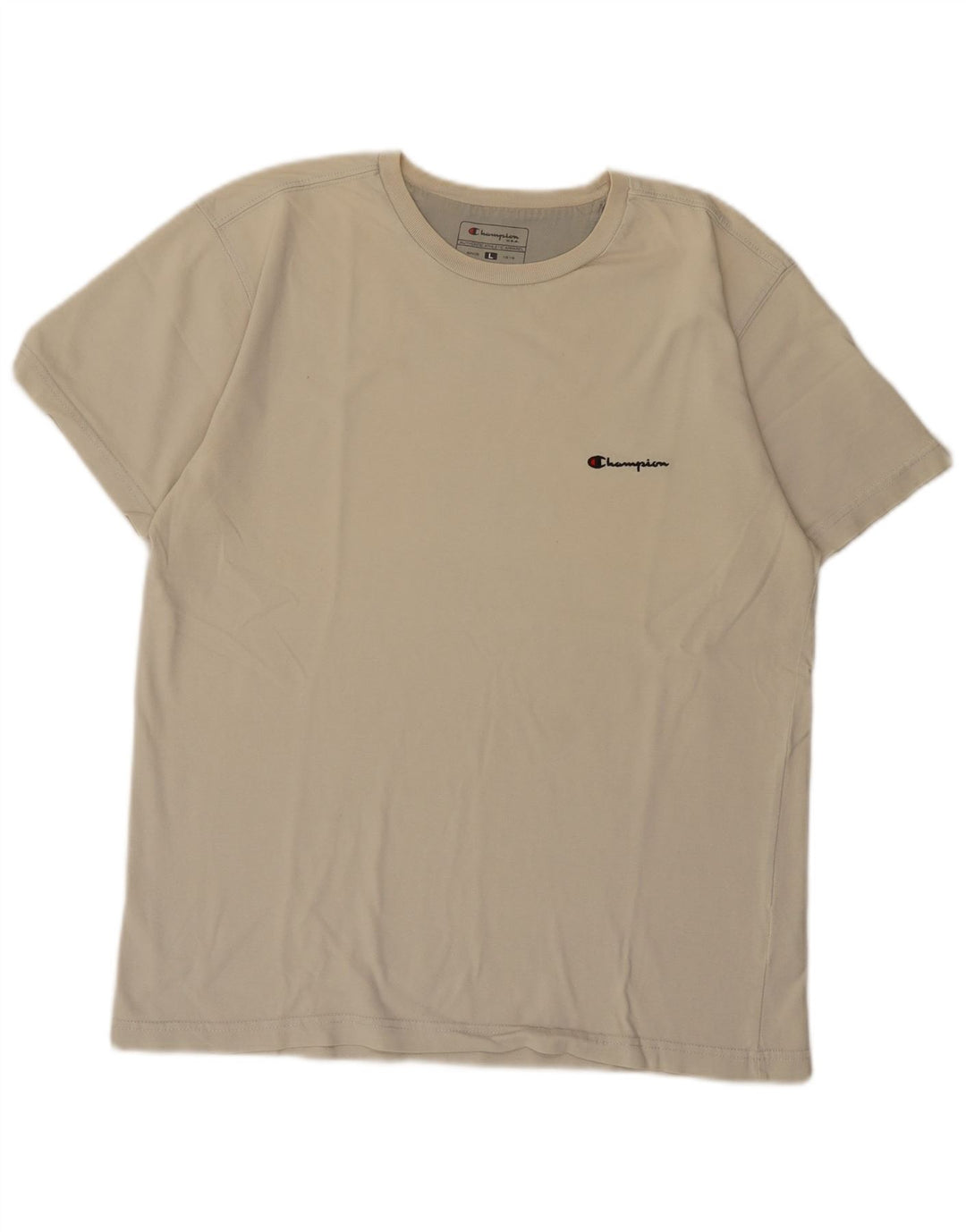 Champion T-Shirt Homme Haut Large Coton Beige