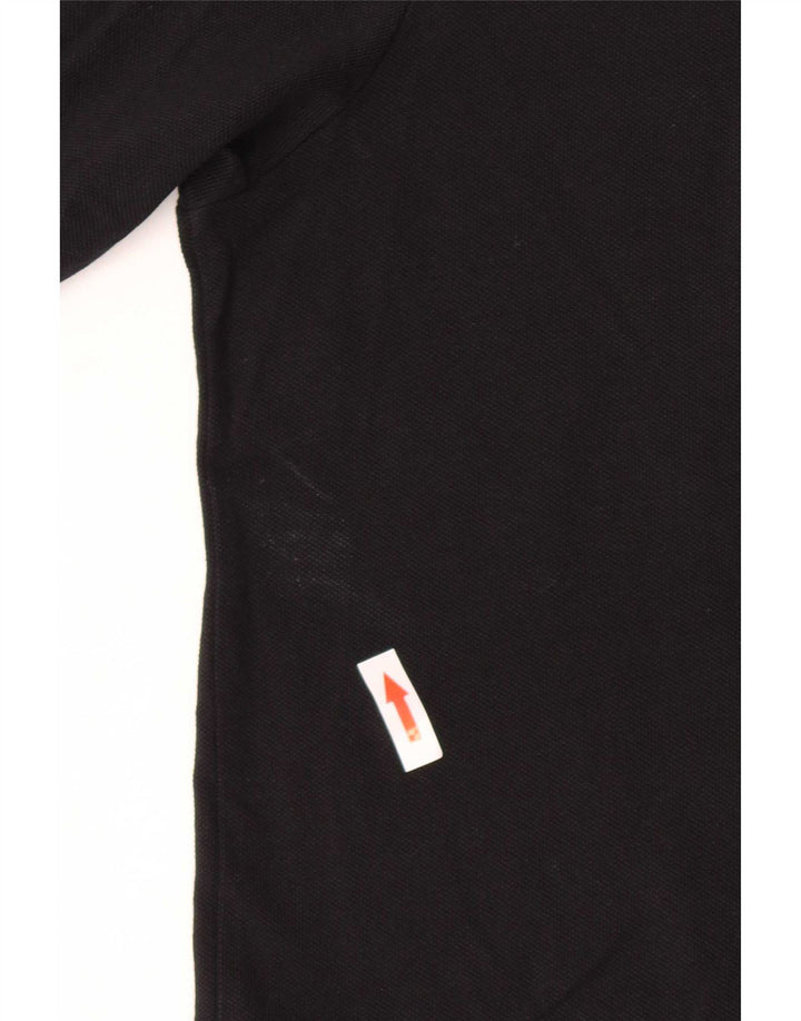 Kappa Polo Graphique Homme Petit Noir Coton