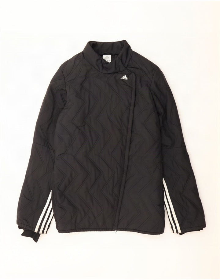 Adidas Veste rembourrée pour femme UK 12 Medium Noir Polyester
