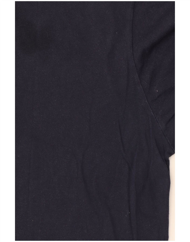 Lacoste T-Shirt Regular Fit Homme Bleu Marine Moyen Coton