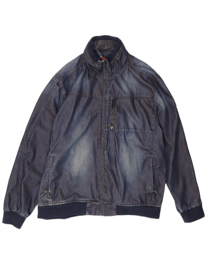 Engelbert Strauss Veste en jean pour homme UK 46 3XL Bleu Coton