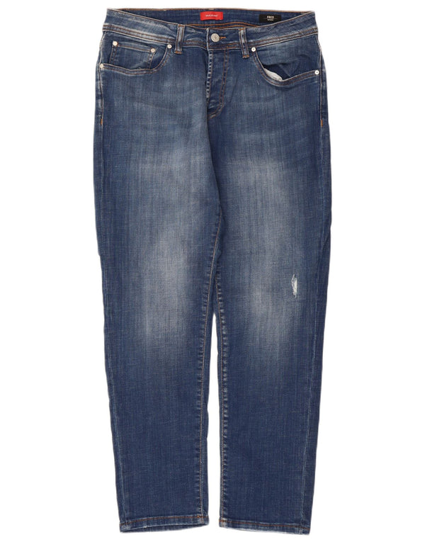 Liu Jo Jean Fuselé Fred W32 L27 Homme Bleu Coton