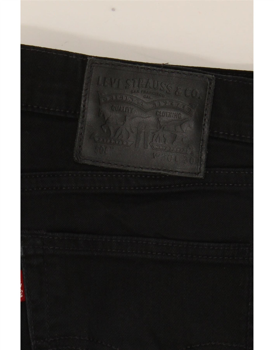 Levi's Jean 508 Regular Tapered Homme Noir Coton