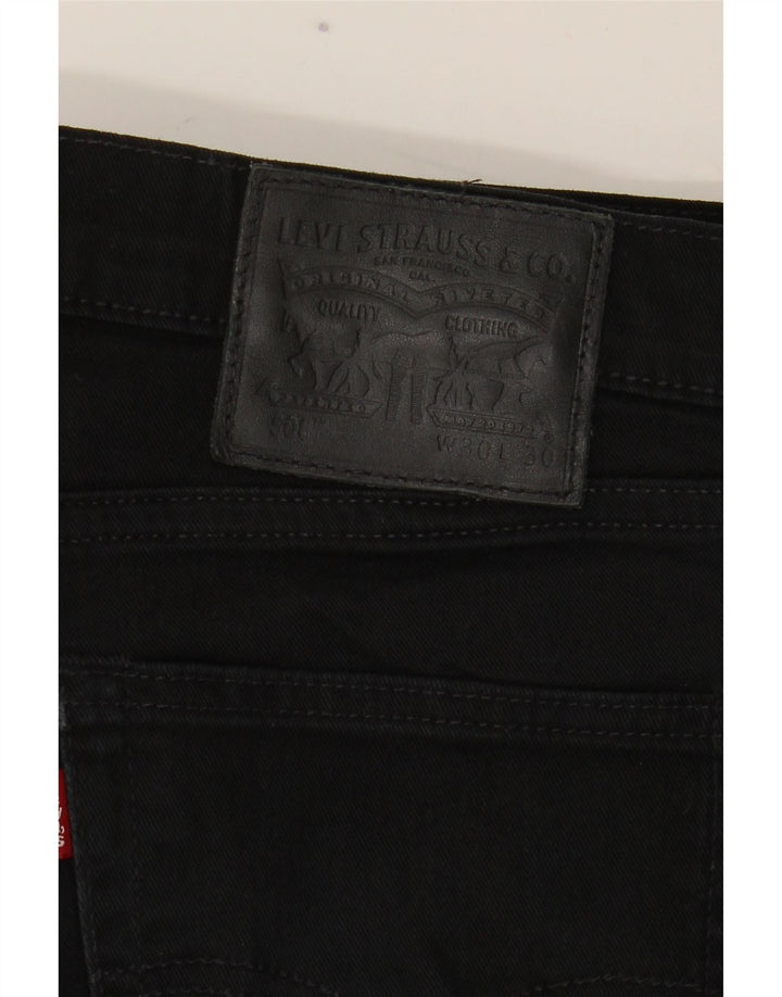 Levi's Jean 508 Regular Tapered Homme Noir Coton