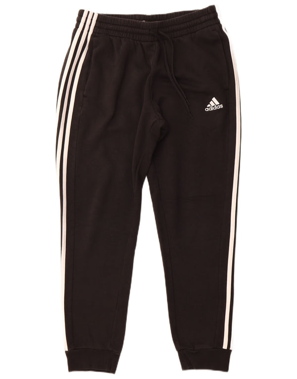 Adidas Pantalon de survêtement pour homme en coton noir Taille L