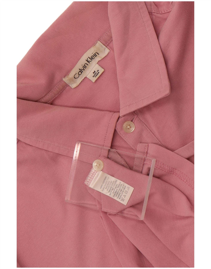 Calvin Klein Polo Homme Rose Moyen Coton