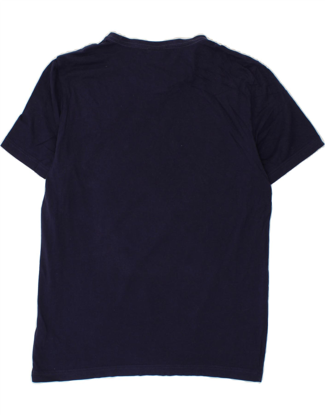PUMA Mens T-Shirt Top Medium Navy Blue Cotton Vintage Puma and Second-Hand Puma from Messina Hembry 