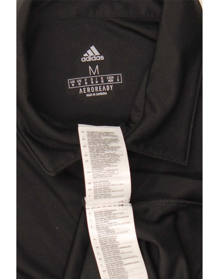 Adidas Polo Aeroready Homme Noir Moyen Polyester