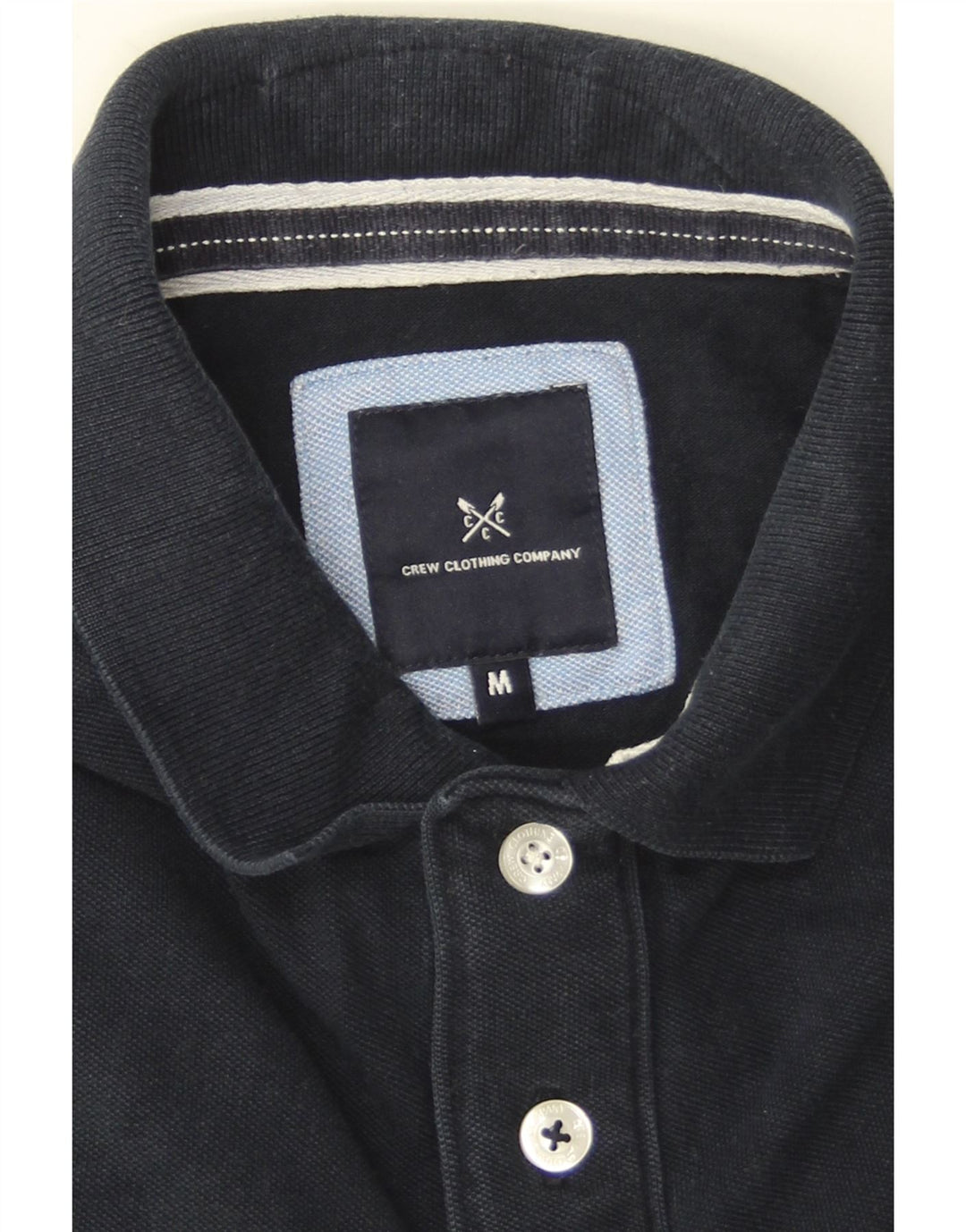 Crew Clothing Polo Homme Bleu Marine Moyen Coton