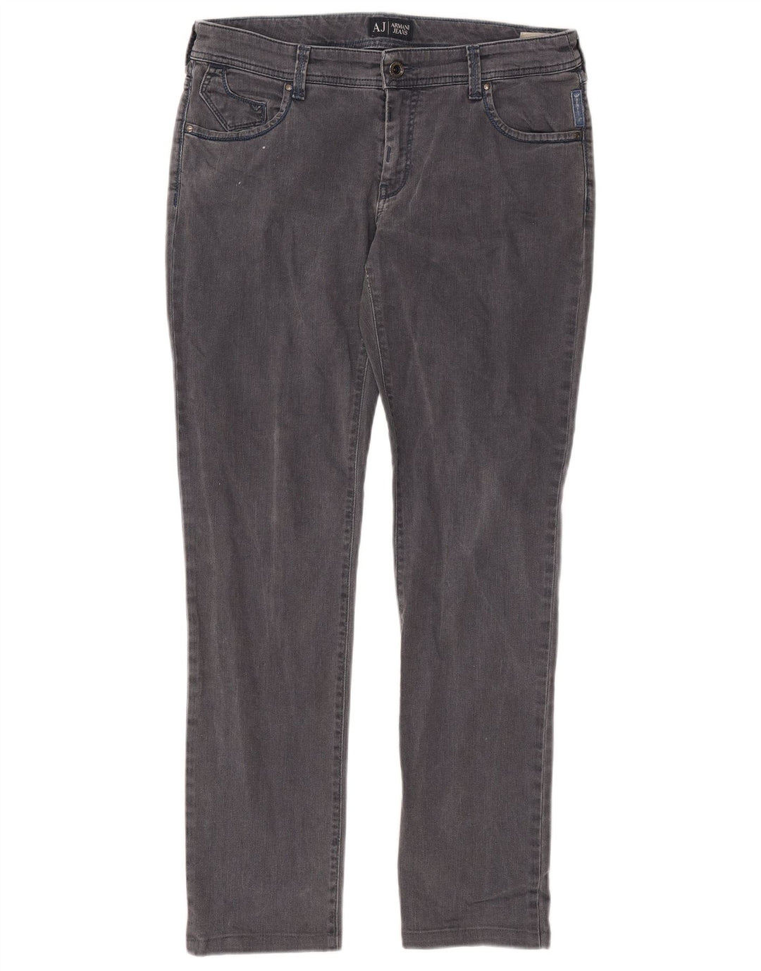 ARMANI Femme Jean Slim W30 L29 Gris