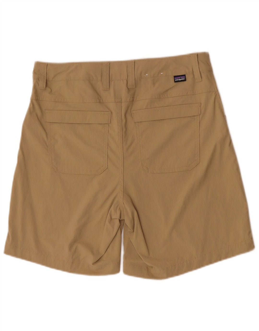Patagonia Short décontracté pour femme US 6 Medium W29 Nylon beige