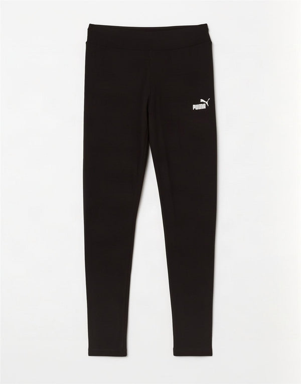 Puma Leggings Femme UK 42 Coton Noir Moyen