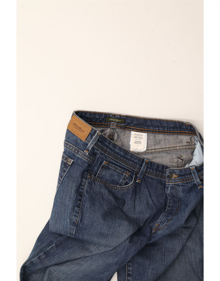 EDDIE BAUER Womens Shaped Fit Bootcut Jeans US 8 Medium W30 L35 Blue Vintage Eddie Bauer and Second-Hand Eddie Bauer from Messina Hembry 