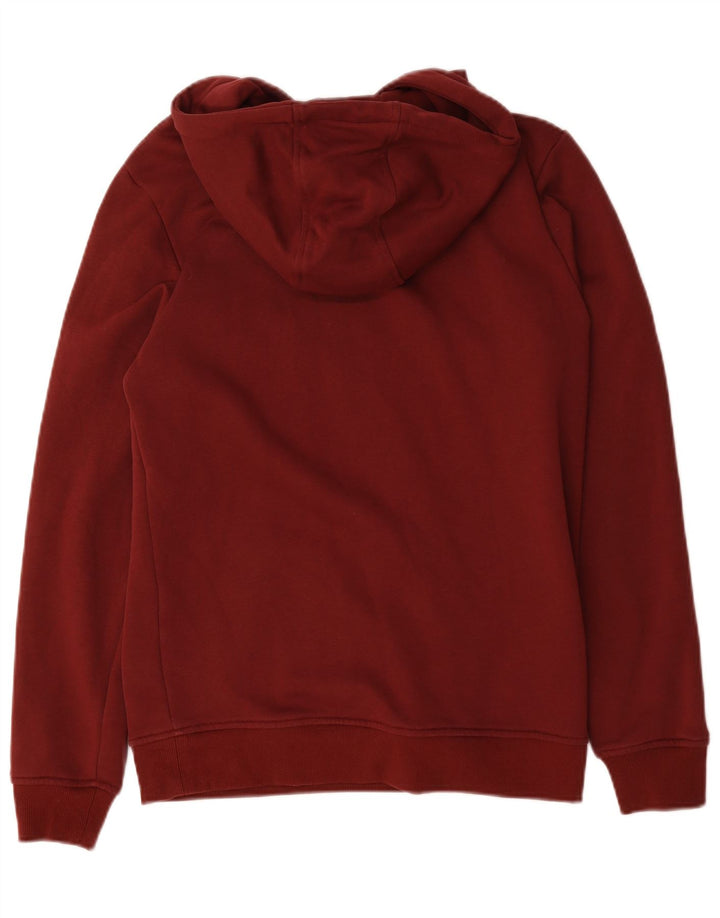Starter Pull à capuche pour homme en coton bordeaux moyen
