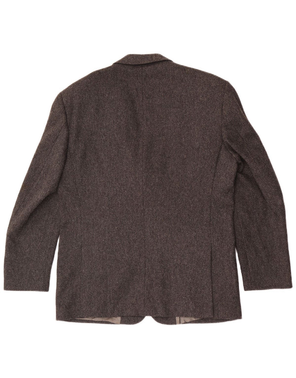 Stefanel Veste Blazer 3 Boutons Homme IT 52 XL Gris Laine