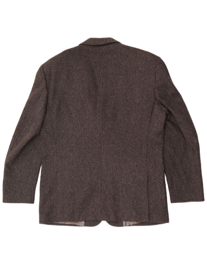Stefanel Veste Blazer 3 Boutons Homme IT 52 XL Gris Laine