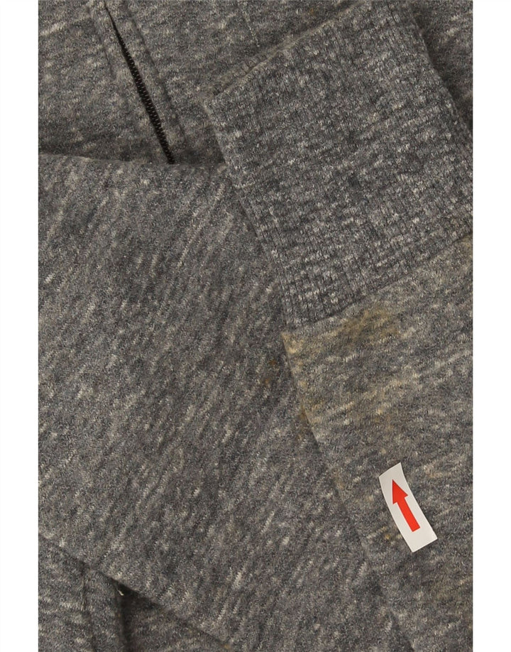 Champion Veste de survêtement pour femme UK 14 Large Gris Moucheté