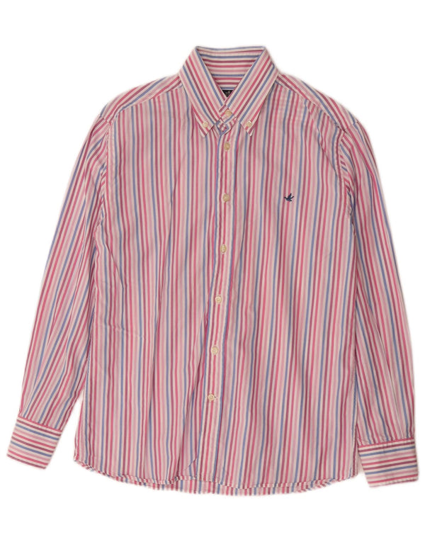 Chemise Garçon Brooksfield 13-14 ans Coton Rayé Rose