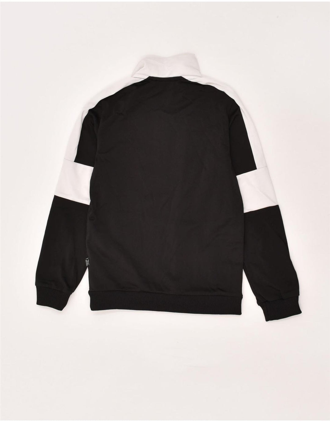 PUMA Boys Tracksuit Top Jacket 7-8 Years Black Polyester | Vintage Puma | Thrift | Second-Hand Puma | Used Clothing | Messina Hembry 
