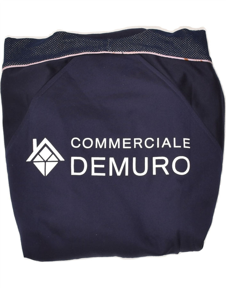 CHAMPION Mens Graphic Tracksuit Top Jacket Small Navy Blue Polyester Vintage Champion and Second-Hand Champion from Messina Hembry 
