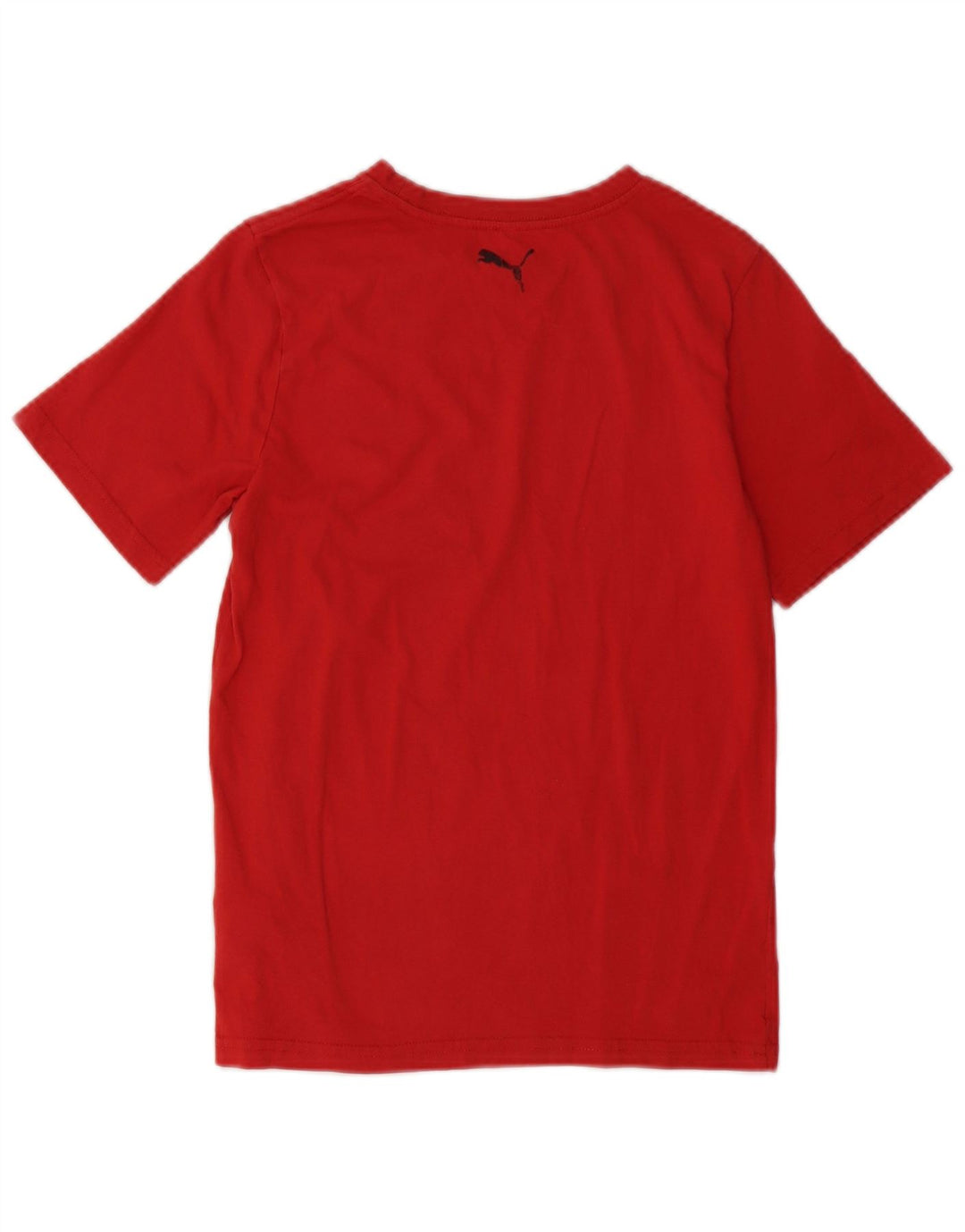 PUMA T-shirt graphique pour garçon 10-11 ans Rouge moyen Coton