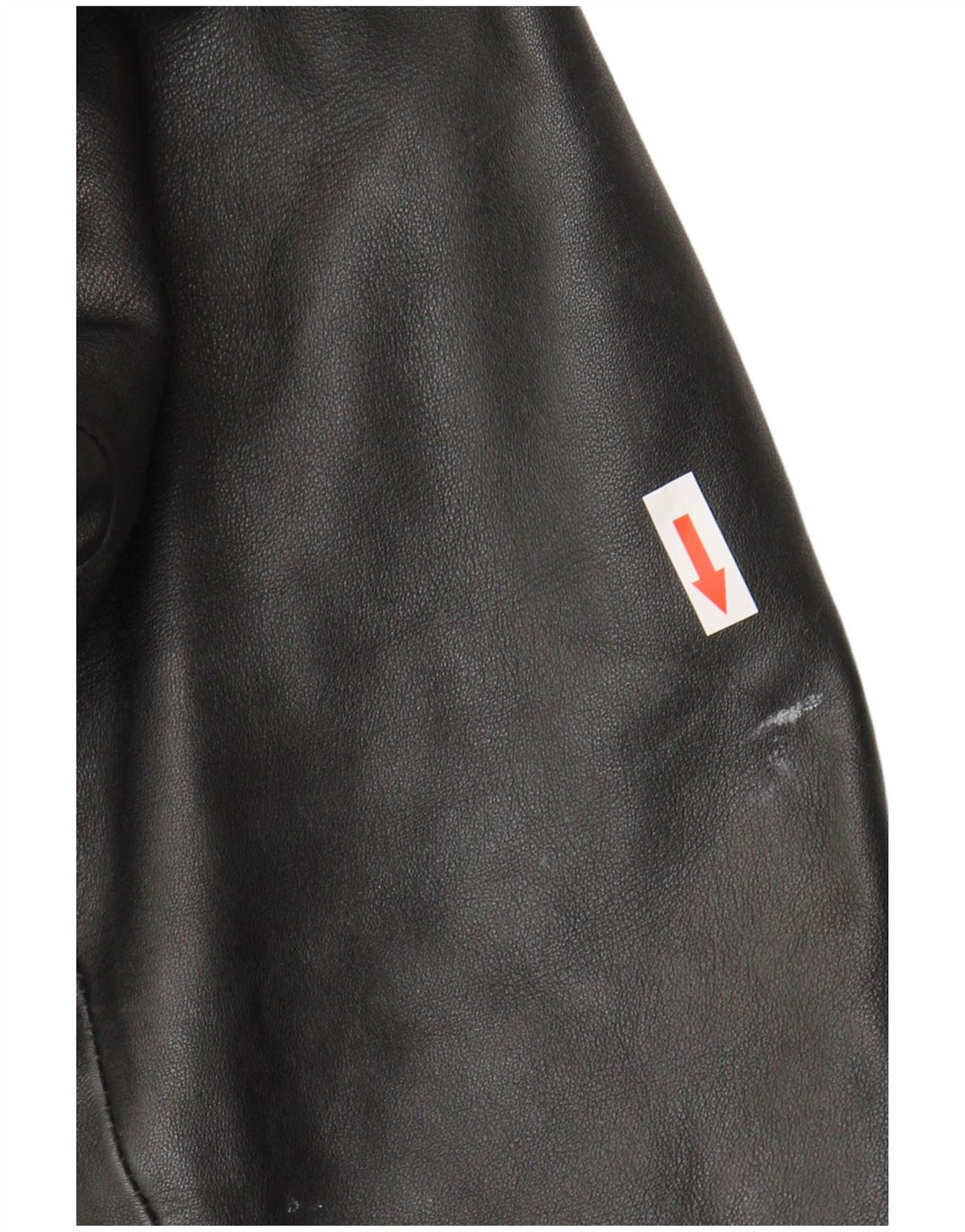 veste en cuir homme vintage UK 40 Grand cuir noir