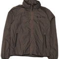 Napapijri Veste de pluie à capuche pour homme UK 42 XL Gris Polyamide
