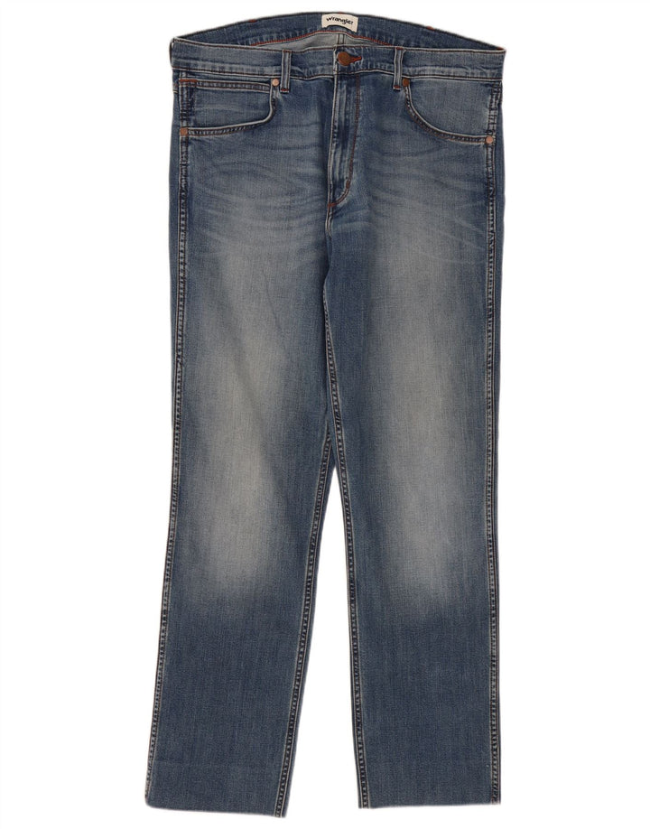 Wrangler Jean droit homme W38 L32 bleu