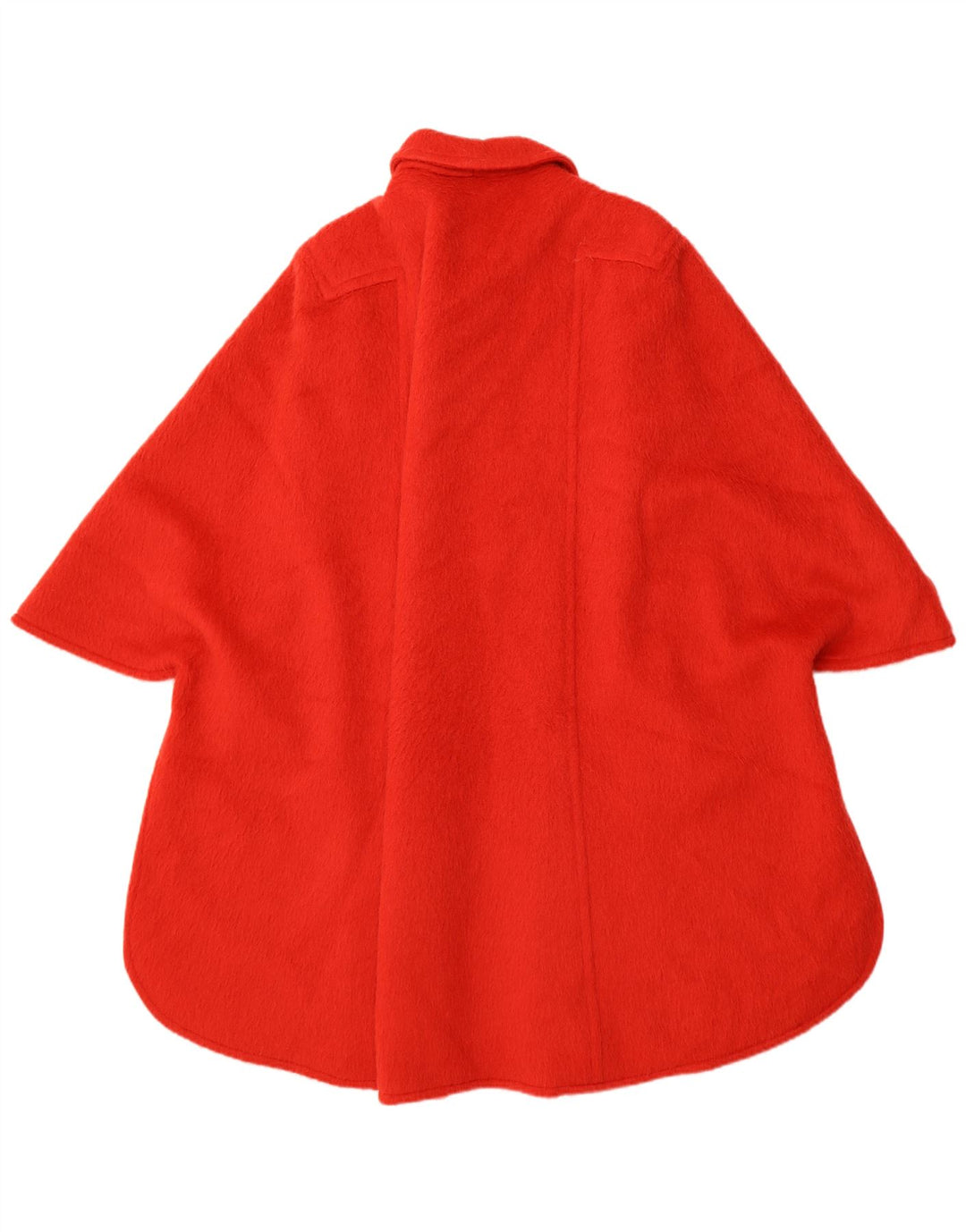 Manteau Poncho Femme Vintage Taille Unique Rouge