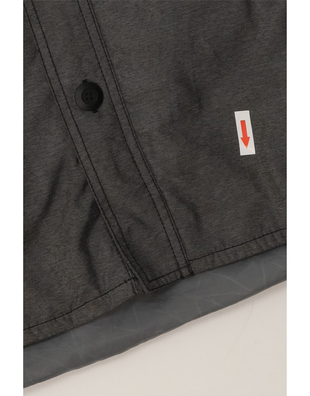 Nike Veste coupe-vent à capuche pour homme UK 36 Petit Gris Colorblock Polyester