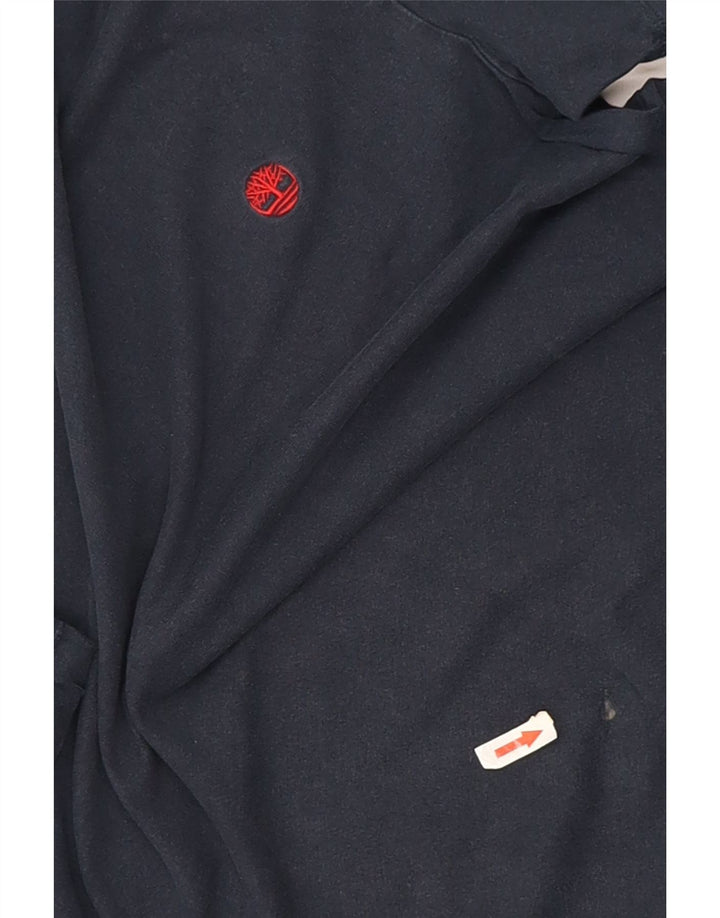 Timberland T-Shirt Slim Fit Homme Bleu Marine Moyen Coton