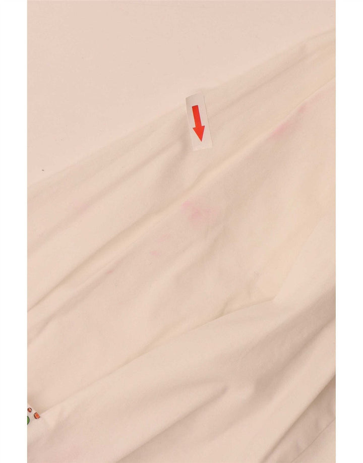Piero Guidi Chemise Femme UK 12 Coton Blanc Moyen