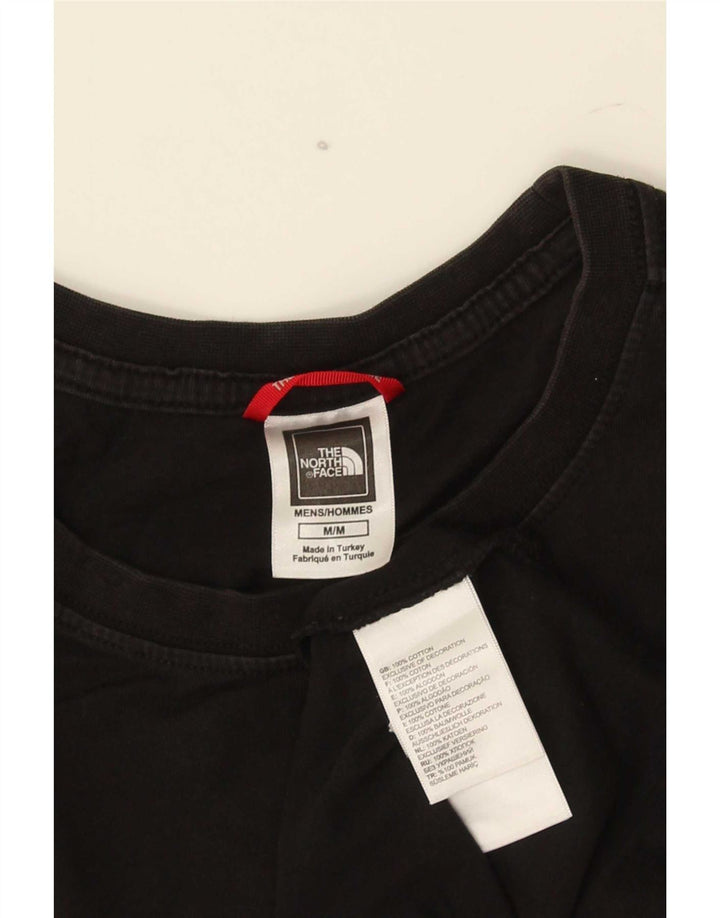 The North Face T-shirt graphique pour homme en coton noir moyen