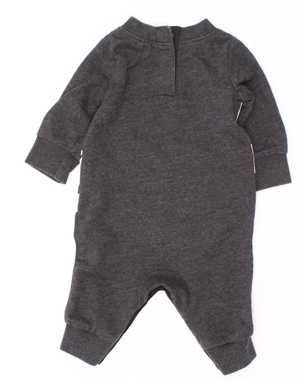 Nike Combinaison graphique à manches longues pour bébé garçon 0-3 mois Gris Coton