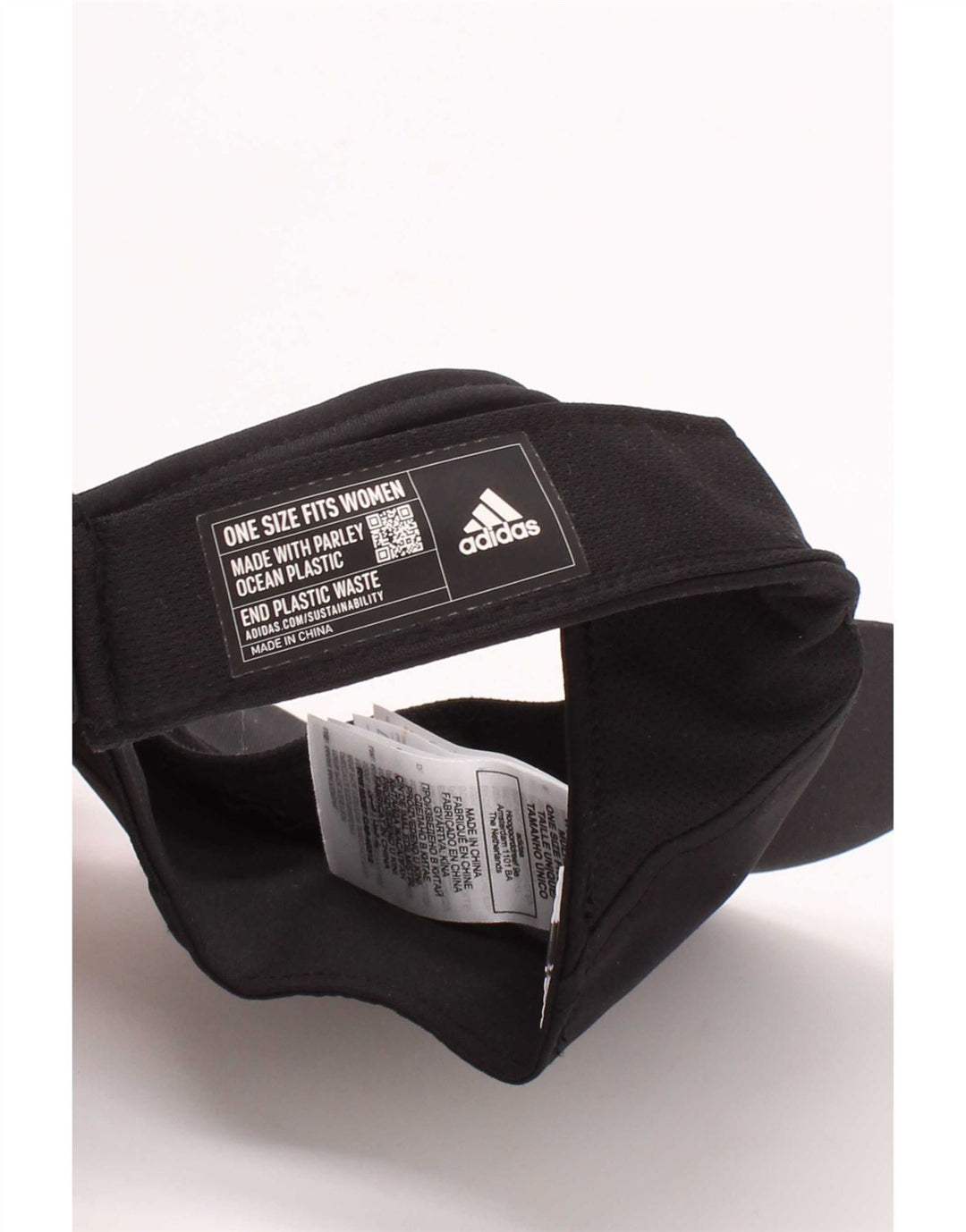 Adidas Casquette à visière graphique Aeroready pour femme Taille unique Noir Polyester