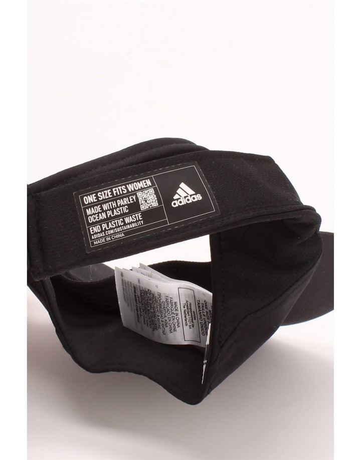 Adidas Casquette à visière graphique Aeroready pour femme Taille unique Noir Polyester