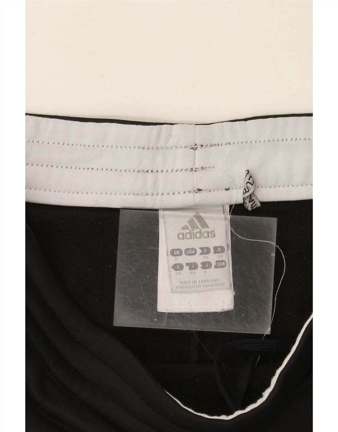 Adidas Pantalon de survêtement Climalite pour femme UK 8 Small Noir Polyester