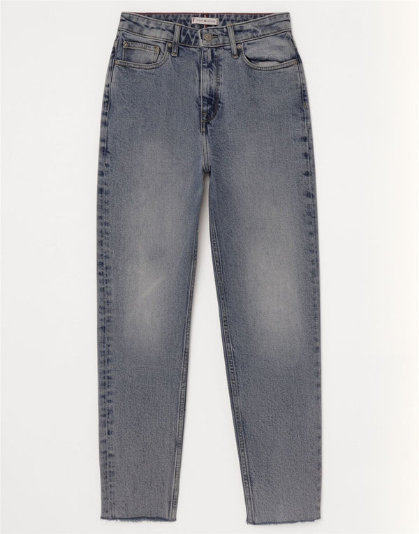 Tommy Hilfiger Jean fuselé taille haute pour femme W26 L28 Bleu