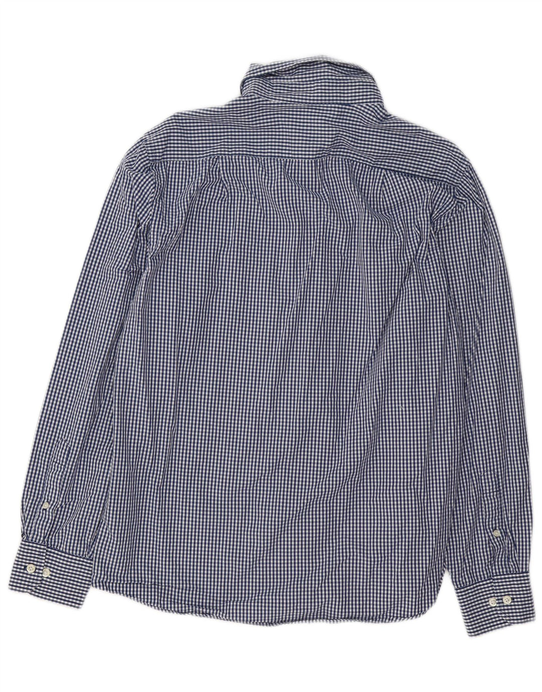 Izod Chemise Coupe Ajustee Coupe Slim Homme Bleu Moyen Vichy Coton