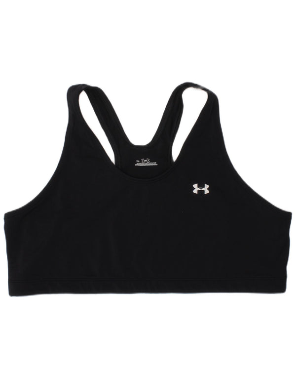 Under Armour Graphic Sport Bra Top XL Femme Noir Nylon Sports