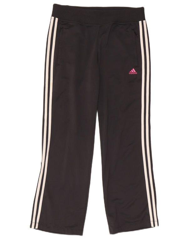 Adidas Pantalon de survêtement pour femme UK 14 Gris moyen Polyester