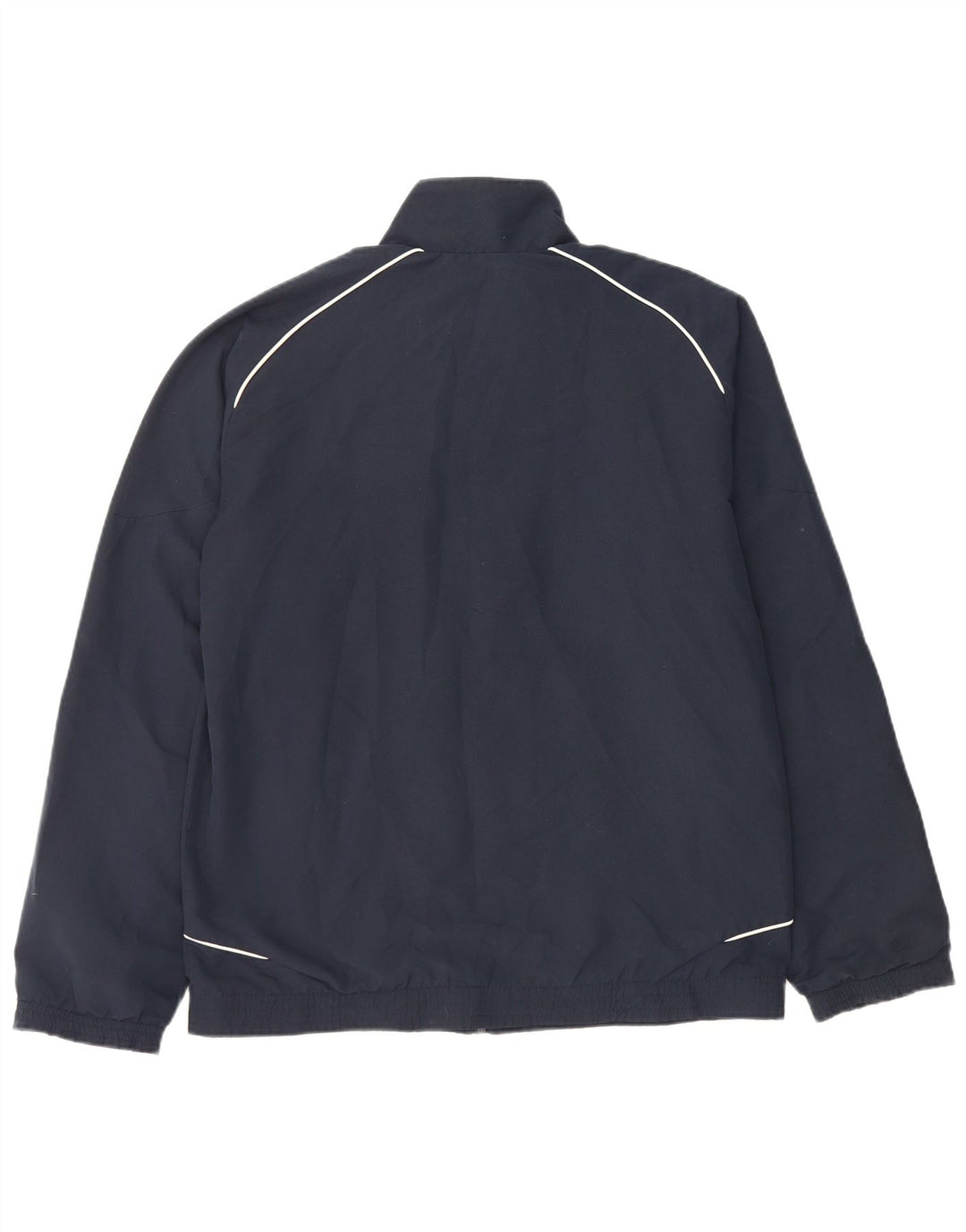 ADIDAS Veste de survêtement pour homme UK 38/40 Bleu marine moyen Polyester