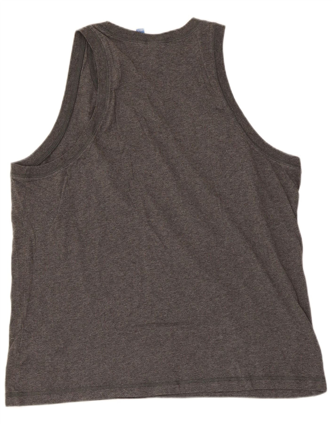 Adidas Débardeur graphique pour hommes, grand, gris, coton