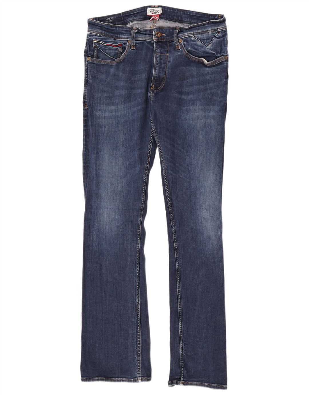 Tommy Hilfiger Jean Bootcut Ryan Homme W34 L34 Bleu Coton